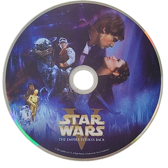 Star Wars V: The Empire Strikes Back DVD Disc Only 2004 Tested Works - Picture 1 of 3